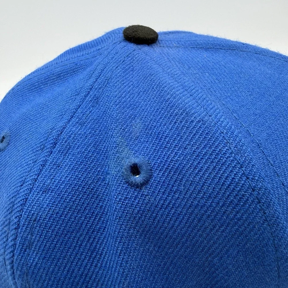 New Era 59Fifty Cleveland Cavaliers Cavs Hat Cap 7 3/8 Blue Yellow Fitted NBA